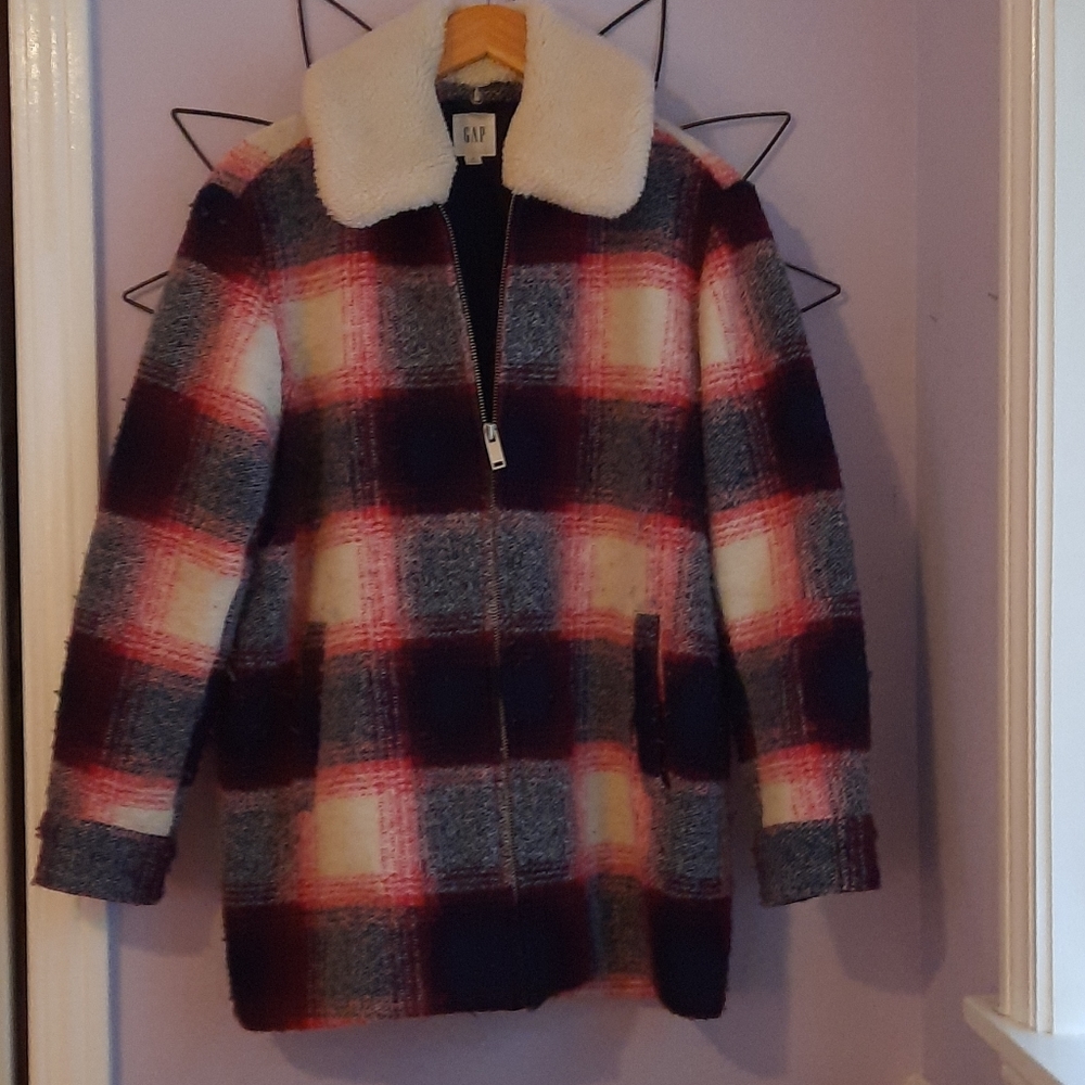 Womens M GAP Wool coat